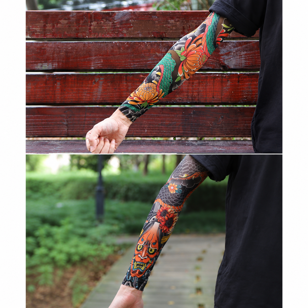 2 Mangas de Tatuaje sin Costuras