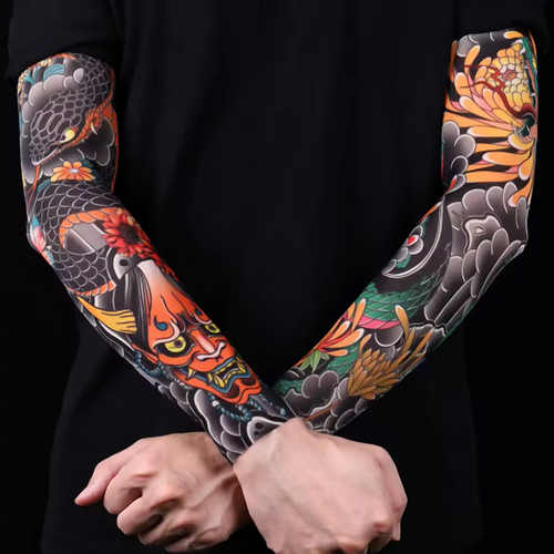 2 Mangas de Tatuaje sin Costuras